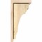 Ekena Millwork Pescadero Rough Sawn Corbel w/Backplate, Douglas Fir, 8"W x 8"D x 16"H COR08X08X16PEC01RDF - alternate 3